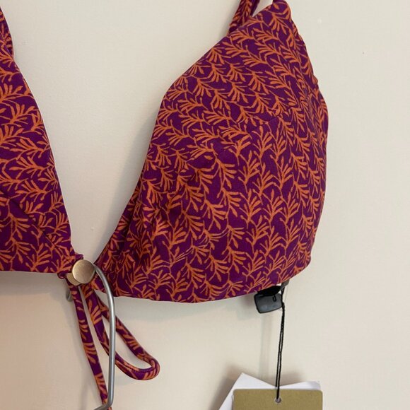 Vix Paula Hermanny Swimwear Gracie Bikini Luri Plum  L NWT - Picture 6 of 8